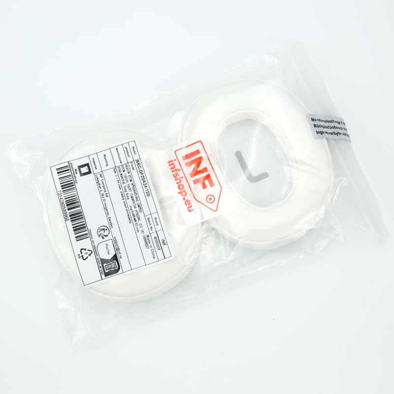 INF 1 Pair Replacement Ear Pads for JBL Tune 700BT/710BT/700BTNC/750BT/760BTNC,