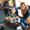 FUNNy elf Passenger Seat Organizer, Collapsible Car Storage with Partitions