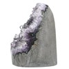 Kavolet Natural Amethyst, Gemstone Crystal Druse, Decorative Stones, Dark Purple