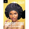 Donna Gorro Ducha Reversible Satén Sedoso Comfort Edge Mujer Seda Dormir Talla Unidad Color Medianoche