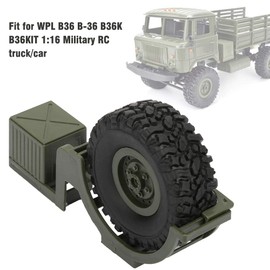 Omabeta RC Accessories Wear-Resistant Durable for Wpl B36 B-36 B36K B36Kit 1/16 Military RC Truck/Car