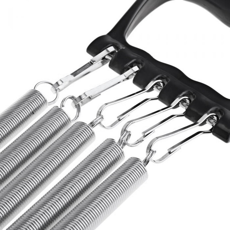 KOMODO Chest Expander Upper Body Puller 5 Resistance Steel Springs