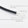 4.4mm Balanced Plug 6N OCC Copper Silver Plated Cable 4.4mm
