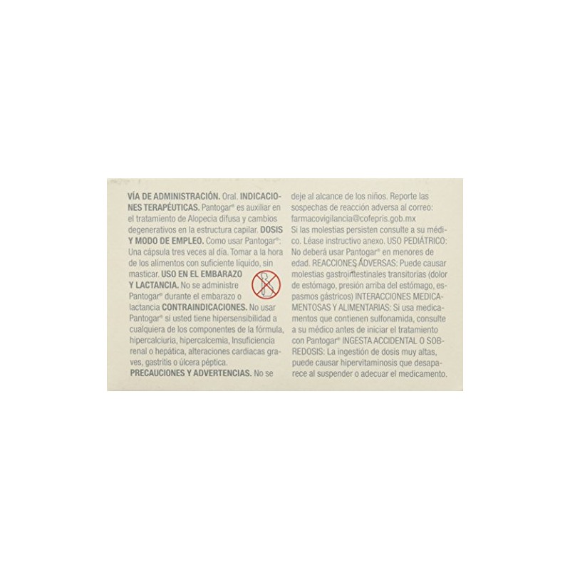 PANTOGAR | Suplemento Anticaída para Cabello y Fortalecimiento de Uñas