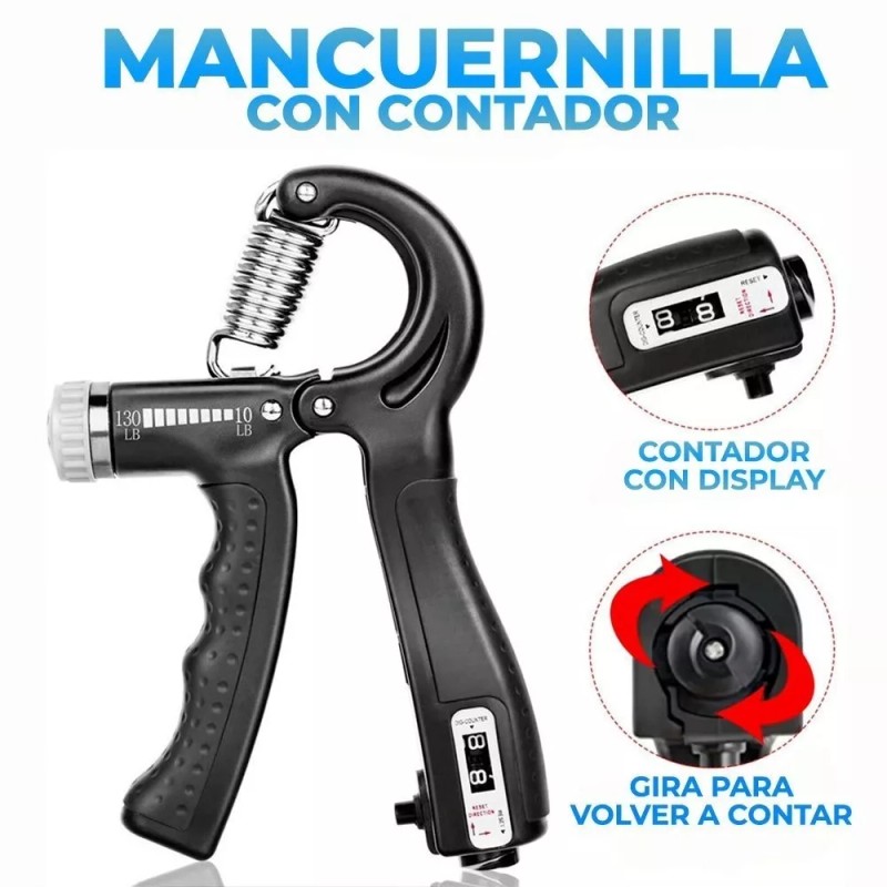 EG Dos Pinzas De Ejercicio Para La Mano Con Presión