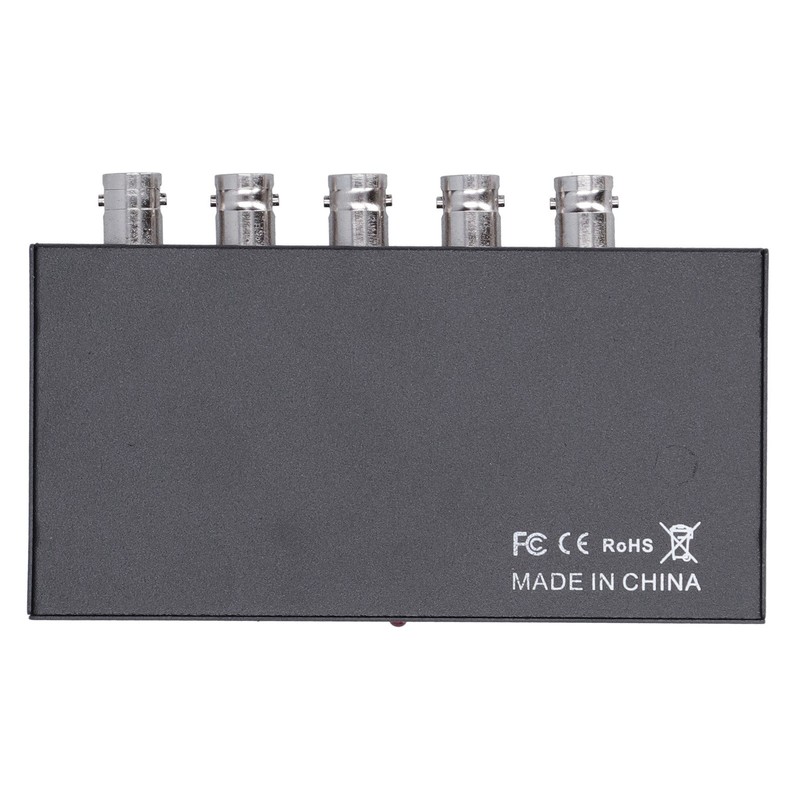 F214 SDI Splitter 1x4 1 in 4 Out Supports SD/HD/3GSDI