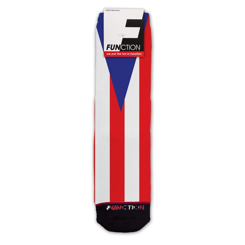 Function - Puerto Rican Flag Fashion Socks