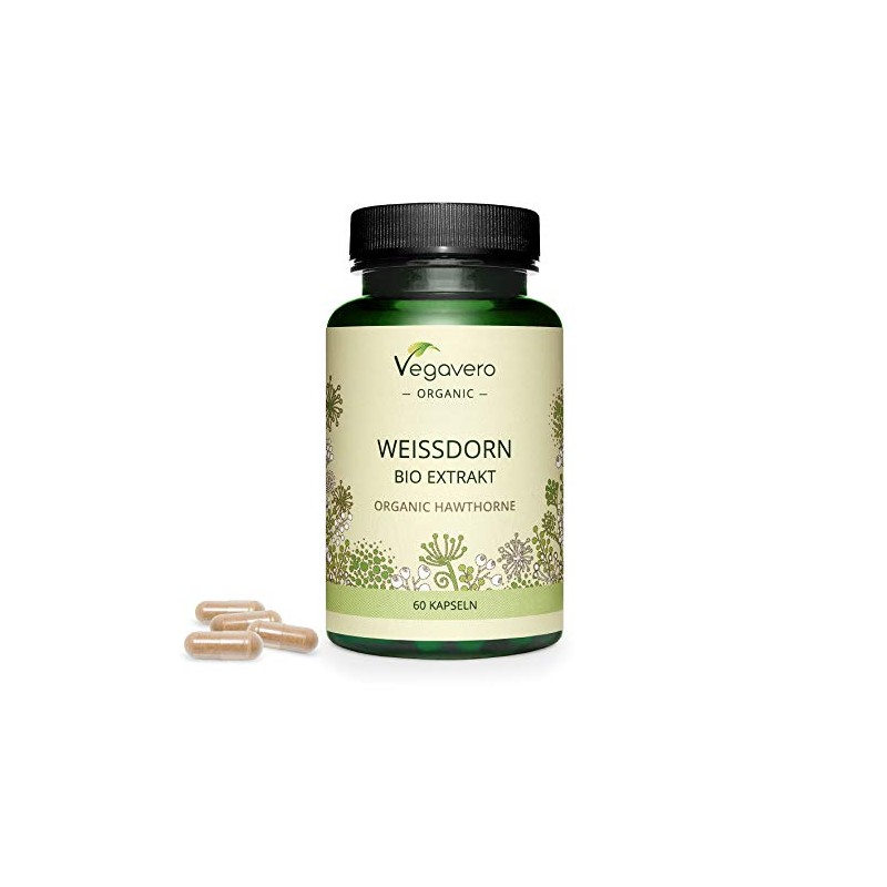 Hawthorn Berry Vegavero® | 700 mg Extract | 100% Organic