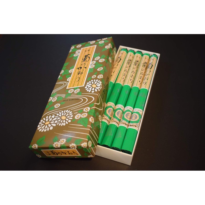 Tanji Umekudo #704 Long Incense Sticks, Chrysanthemum Incense, Long Size,