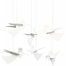 Angel Hanging Mobile - 16 Inches - High Quality Cardboard - Handmade in Denmark by Flensted