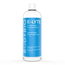 Electrolytes for Hydration - 16 oz Concentrate (64 Servings) | No Sugar | No Calories | Keto Electrolytes | Dehydration Recovery w. Magnesium + Potassium + Sodium | Relieves Cramps | Elyte by BodyBio