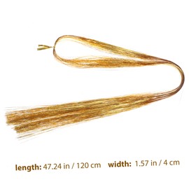 Baluue Pcs Glitter Hair Extensions Women Girls Hair Accessories Kit Diy Tinsel Strands