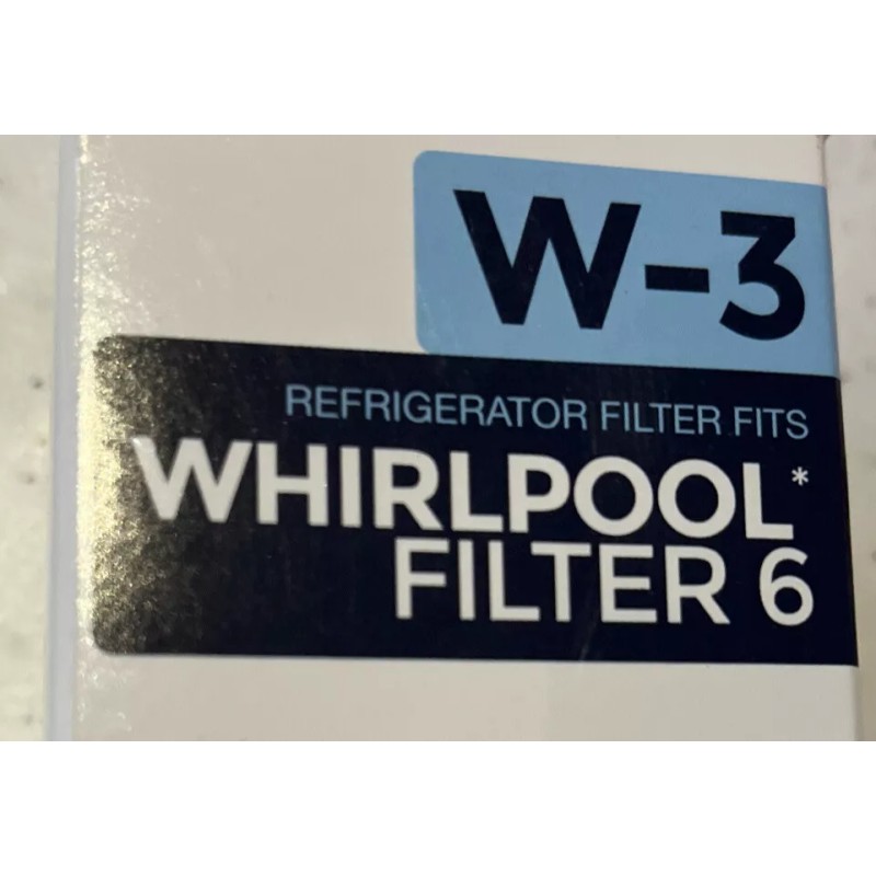 EARTHSMART Replacement Refrigerator Water Filter #W-3 Whirlpool Filter 6