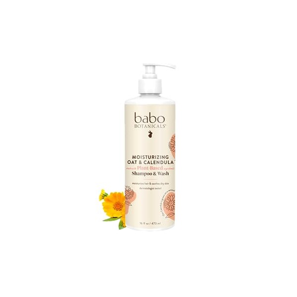 Babo Botanicals Babo Botanicals Moisturizing Oat & Calendula 2-in-1 Shampoo