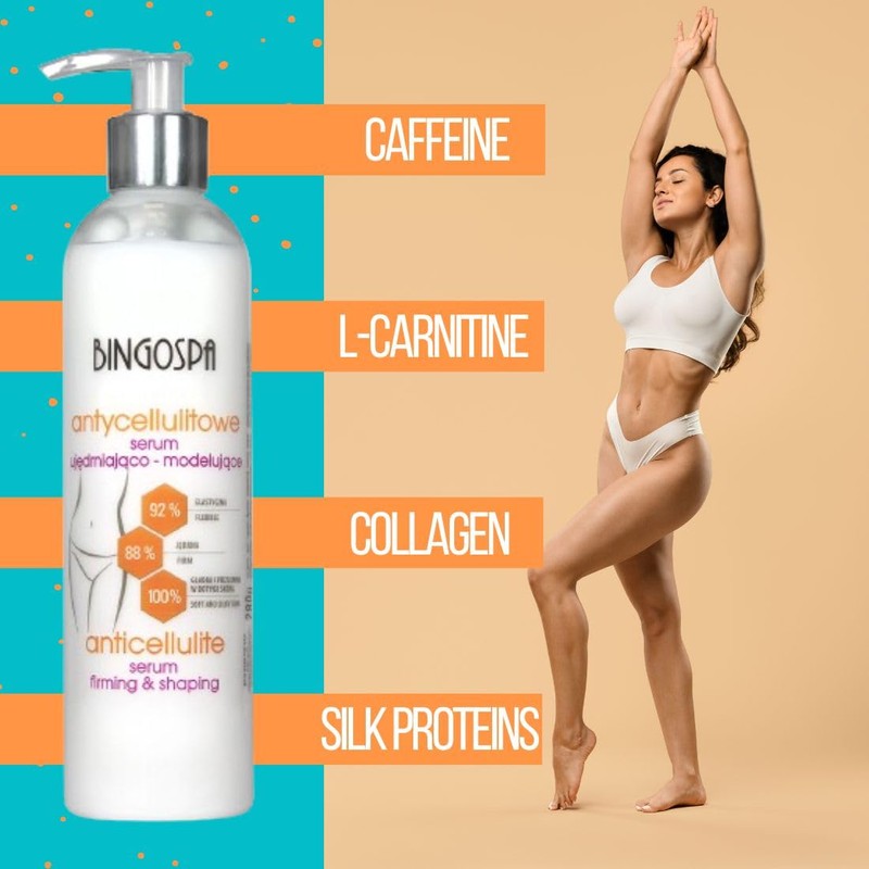 Straffendes und formendes Anti Cellulite Serum 280g BINGOSPA