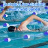 16ft -20ft Adjustable Pool Safety Rope with Floats, Floating Pool
