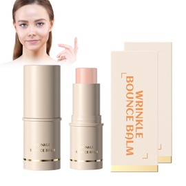 Facial Wrinkle Bounce Balm – 2er Pack Anti-Falten Pflegestift Mit Kollagenhaltiger Formel, Feuchtigkeitsspendender Multi-balm Für Gesicht, Hände & Stirn, Reduziert Falten & Verleiht Strahlenden Teint