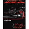 Fiskr Polarized Lenses Replacement Compatible with RayBan Wayfarer RB2132 55mm