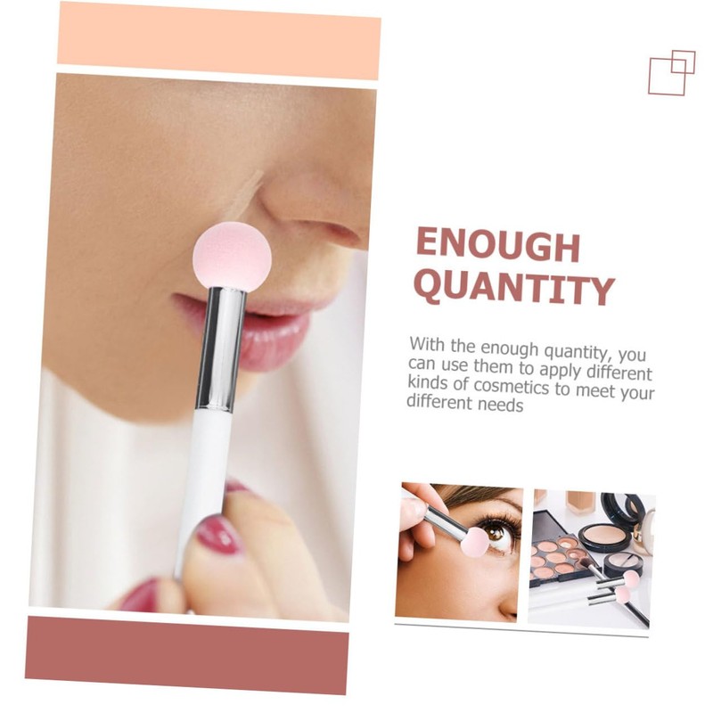 Minkissy 4sets Mushroom Head Sponge Concealer Bulk Makeup Sponge Heads