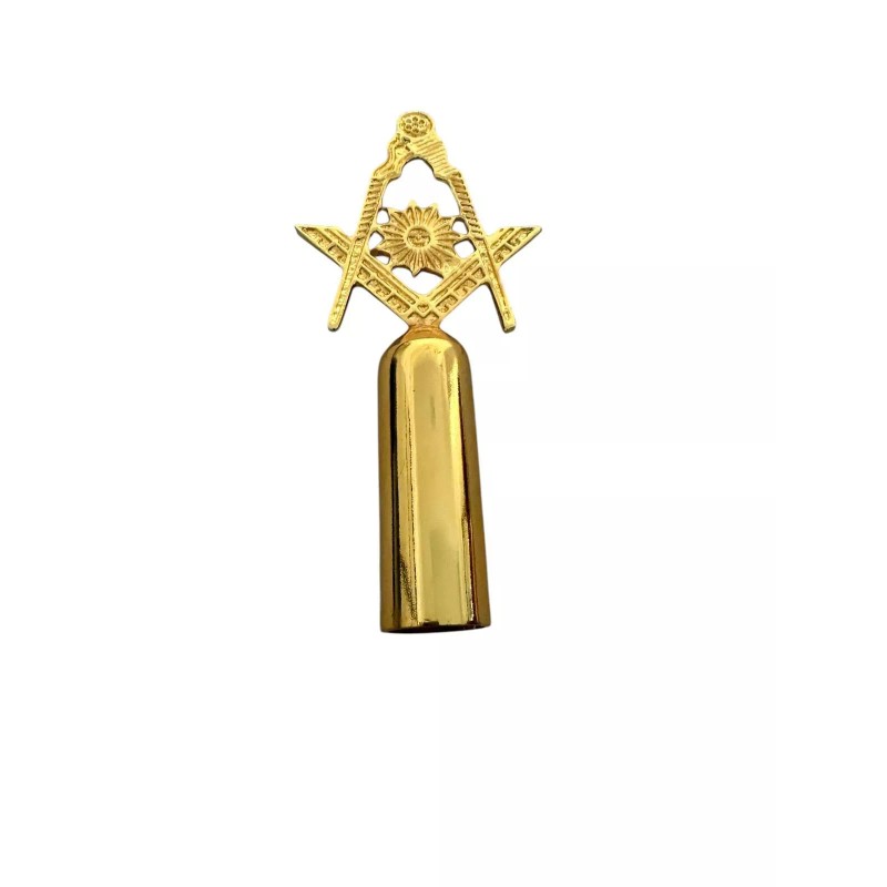 Gold Color Freemason Masonic Pole Topper, Masonic BLUE LODGE RODS