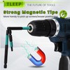 TLEEP Impact Drill Allen Key Set 50mm+90mm+150mm Long, Allen Wrench