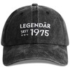 Jeasona Men’s Cap, Gift Ideas for Dad, Grandad, Son, 100%