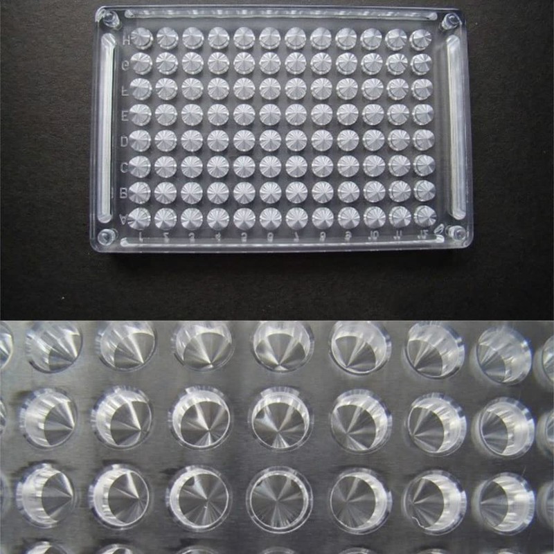 96-Well Cell Culture Plate，5PCS，Flat Bottom
