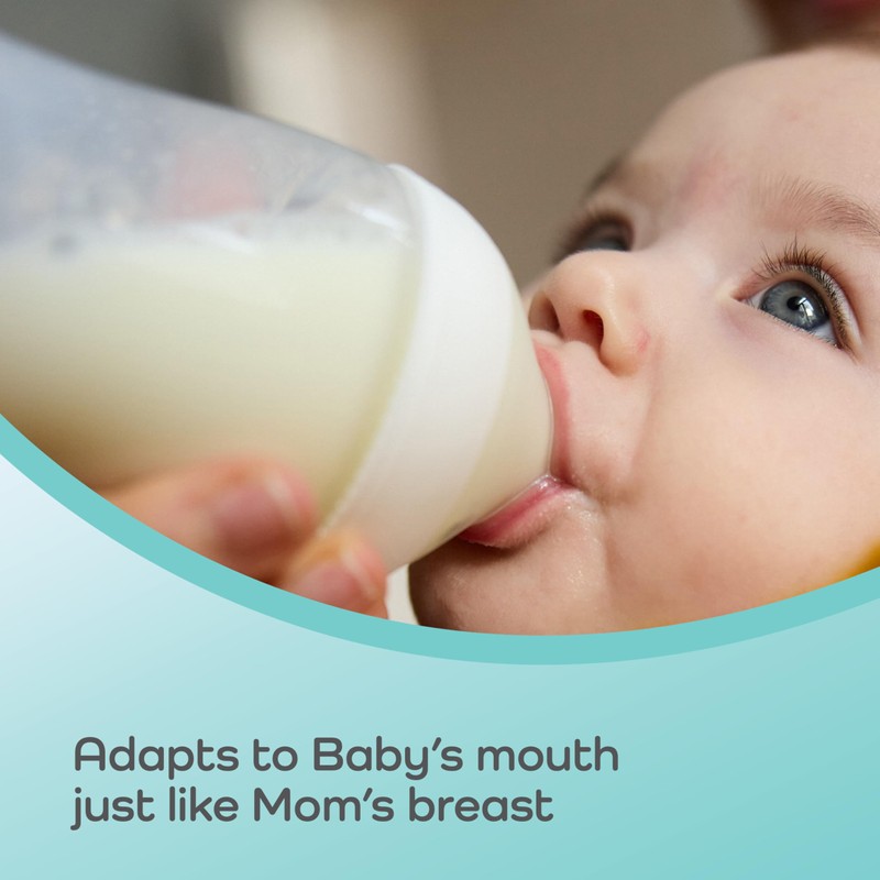 NUK Perfect Match 2-in-1 Natural and Anti-Colic Bottle with Slow