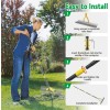 Nicecho Strong Dethatcher Rake 72" long /19 tines Garden tool