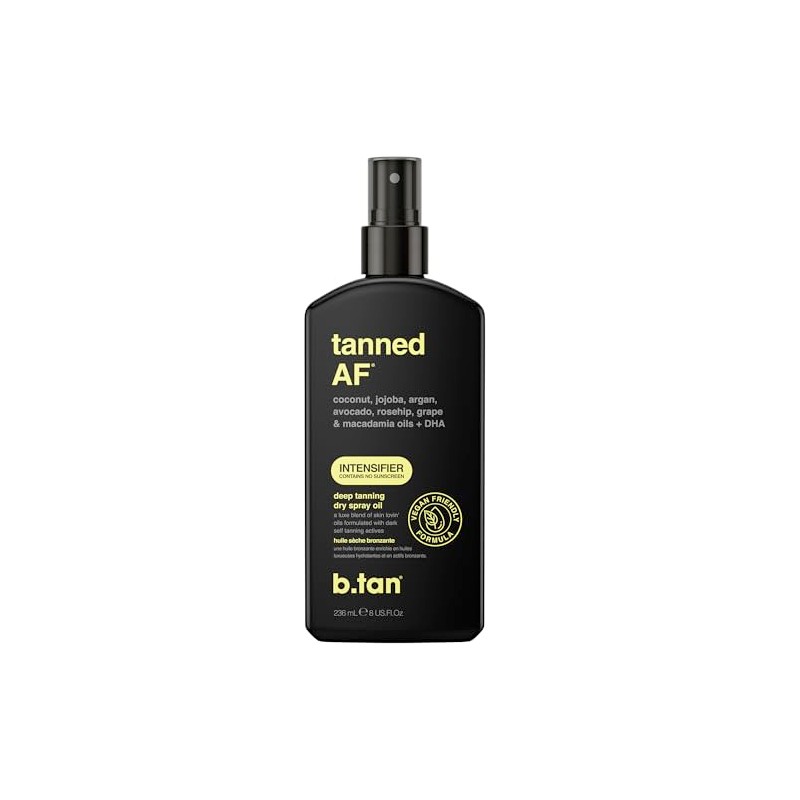 B.Tan Tanned AF Intensifier Dry Tanning Oil For Unisex 8