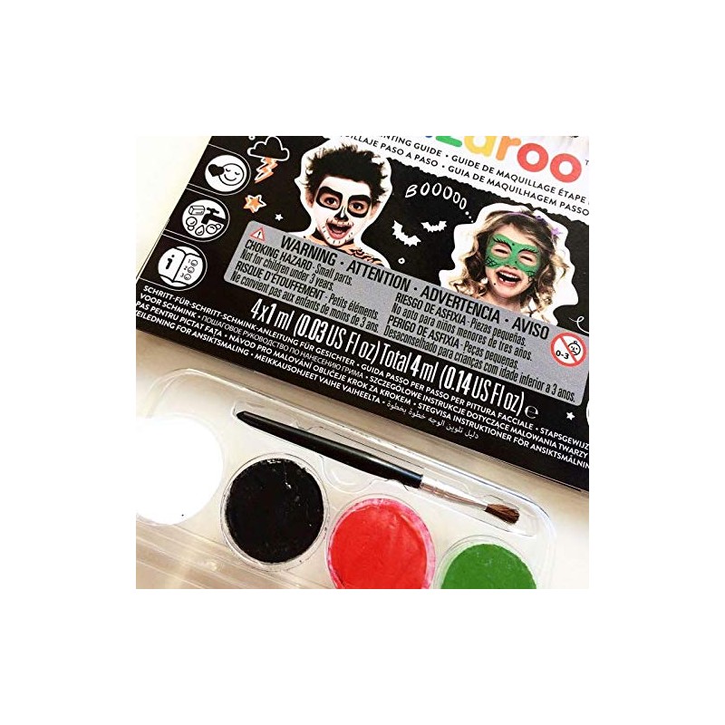 snazaroo キット ハロウィン&ホラー ガイド付き