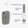kwmobile Car Key Case Compatible with VW Golf 7 MK7