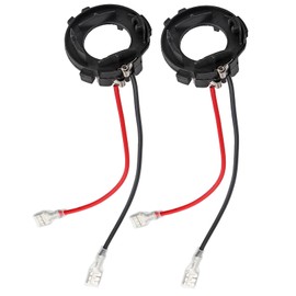 H7 Adapter + H7 Holder 1 Pair Headlight Lamp Adapter Holder