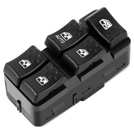 SCITOO Driver Side Power Master Window Switch SCITOO 22664398 Front Left For Saturn For Ion 2003-2007