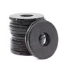 50pcs Black M8 Flat Washers(OD=24mm, 2mm Thickness) Grade 8 Carbon