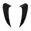 Pair of Rear Bumper Air Vent Spoiler Splitter Glossy Black