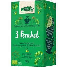 Allos Herbal Tea "3 Fennel" in Bag (40 g) - Organic
