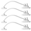 Keyohome Pack of 4 Window Door Restrictor Security Lock Child