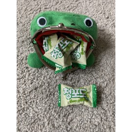 Unbranded Naruto Inspired Gama-Chan Frog Toad Coin Purse 4”x4” Cosplay Gift Wallet