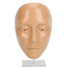 Makeup Practice Face Board 5D Silicone Mannequin Face for Eyes