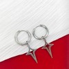 TFENY SJGF 4 Pairs 316L Star and Cross Dangle Drop