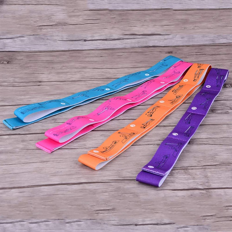 VOANZO 4 Pieces Latin Dance Elastic Band Dance Training Auxiliary