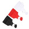 3 Set Kids Apron and Chef Hat Red Black White