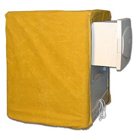 Brian's Canvas Products 42"W x 43"D x 33"H Side Draft Yellow Canvas Swamp Cooler Cover