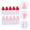 Baluue 10pcs Bulk Lip Balm Bottles Empty Lip Gloss Tubes