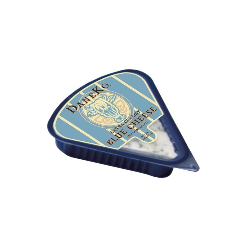 DaneKo Extra Creamy Blue Cheese Wedge, 4 oz, 6 Pack