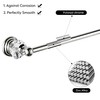 BATHSIR Crystal Towel Bar 24 Inch, Chrome Bathroom Towel Rack,