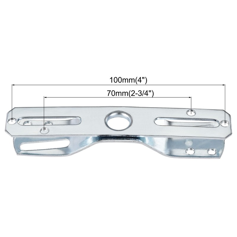 sourcing map Light Crossbar Kit 4 Inch Cross-Shaped Mounting Bracket