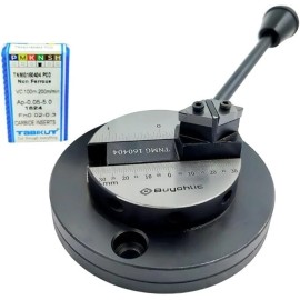 Buyohlic Lathe Ball Turning Attachment w/Non Ferrous Carbide Inserts For Mirror Finishing - Double Bit For Convex & Concave Shapes