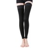 TOFLY Thigh High Compression Stocking Footless for Women & Men,